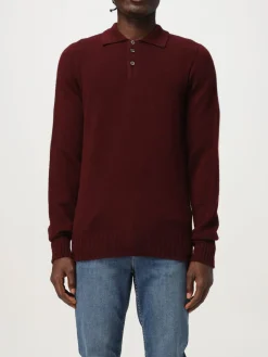 Polo in maglia di lana Drumohr