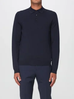 Polo in maglia di lana vergine Zanone