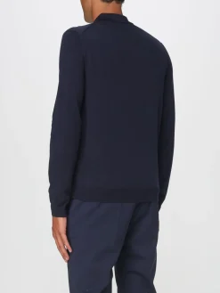 Polo in maglia di lana vergine Zanone