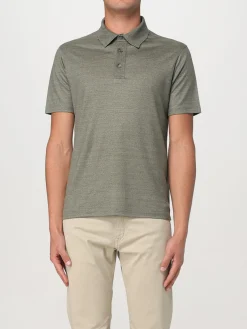 Polo in maglia di lino Paul & Shark