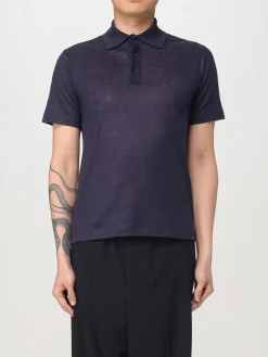 Polo in maglia di lino Paul & Shark