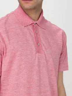 Polo in maglia di lino Paul & Shark