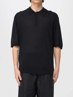 Polo in maglia di lyocell Laneus