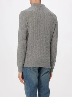 Polo in maglia di misto lana intrecciata Polo Ralph Lauren