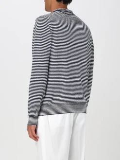 Polo in misto cotone a righe Doppiaa