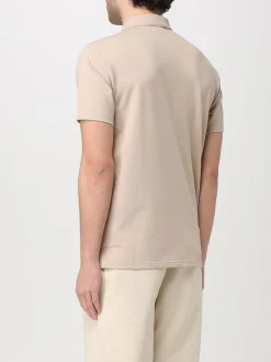 Polo in misto cotone con logo Peuterey