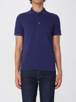Polo in misto cotone slim Tom Ford