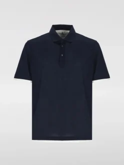 Polo in misto seta Brunello Cucinelli