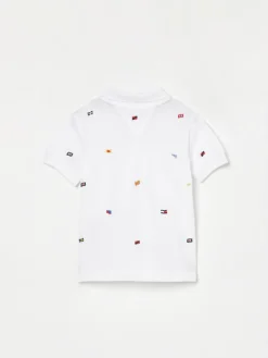 Polo logata in cotone Tommy Hilfiger