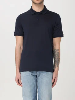 Polo Paul & Shark in cotone e seta