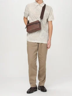 Polo Pegaso Etro in cotone Paisley