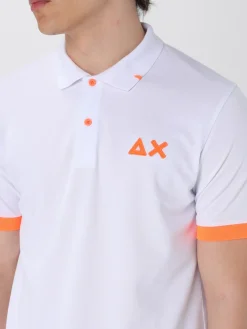 Polo Sun 68 in piquet di cotone con logo