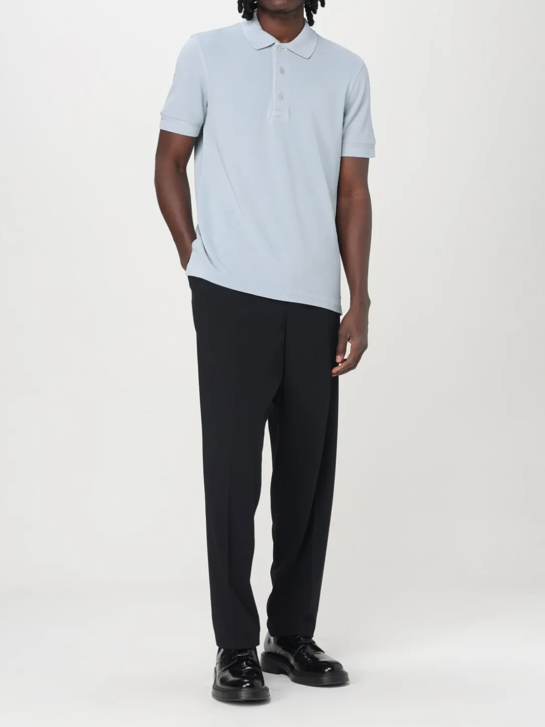 Polo Tom Ford in misto cotone