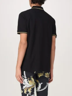 Polo Versace Jeans Couture in cotone con logo