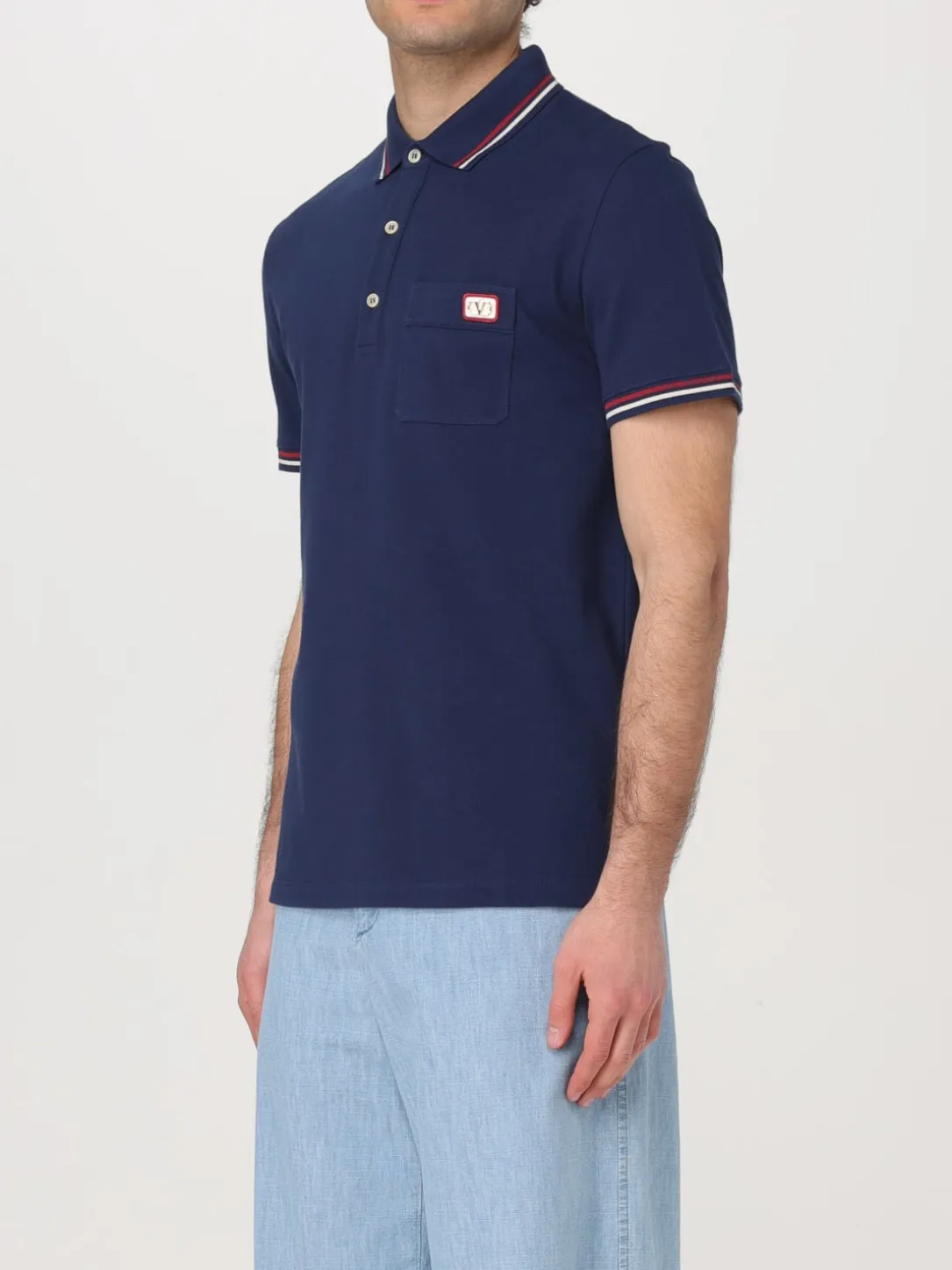 Polo VLogo Valentino in cotone