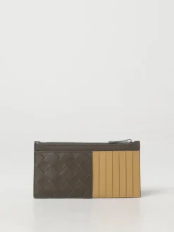 Portacarte di credito Bottega Veneta in pelle