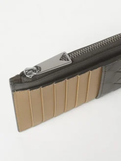 Portacarte di credito Bottega Veneta in pelle