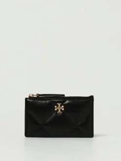 Portacarte di credito Kira Tory Burch in nappa matelassè
