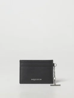 Portacarte di credito McQueen in pelle