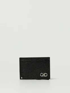 Portacarte Gancini in pelle di vitello Ferragamo