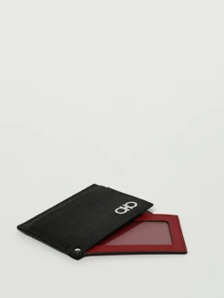 Portacarte Gancini in pelle di vitello Ferragamo