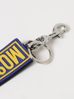 Portachiavi Moschino Couture in pelle