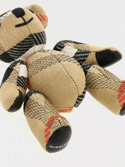 Portachiavi Thomas Burberry in cashmere e pelle