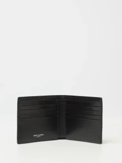 Portafoglio Cassandre Saint Laurent in pelle