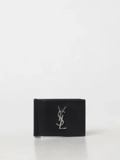 Portafoglio Cassandre Saint Laurent in pelle