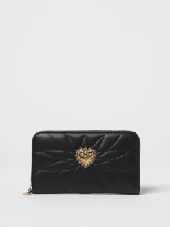 Portafoglio Devotion Dolce & Gabbana in nappa trapuntata
