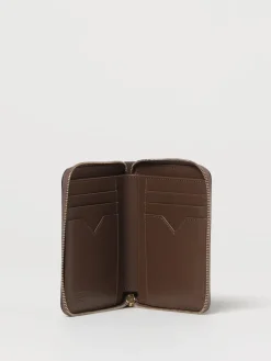 Portafoglio Fendi in pelle con stampa monogram