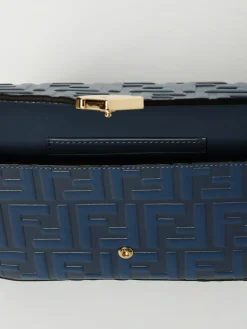 Portafoglio FF Diamonds Fendi in pelle goffrata