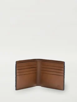 Portafoglio in denim FF Fendi