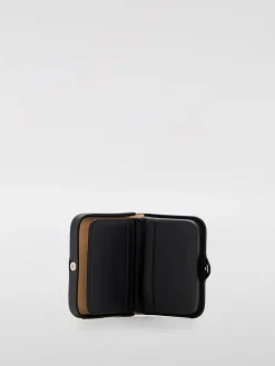 Portafoglio in pelle con logo A.P.C.