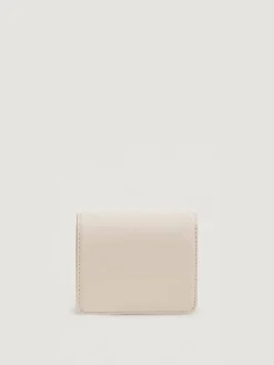 Portafoglio in pelle sintetica con logo Love Moschino