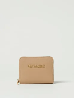 Portafoglio Love Moschino in pelle sintetica a grana