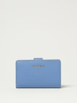 Portafoglio Metallic Soft Coccinelle in pelle a grana