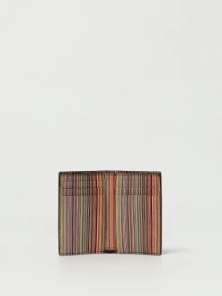 Portafoglio Signature Stripe Paul Smith in pelle