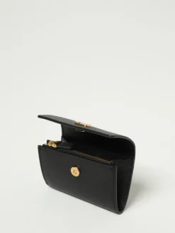 Portafoglio VLogo Signature Valentino Garavani in pelle a grana