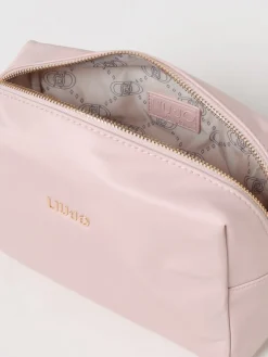 Portatrucco in poliammide con logo Liu Jo