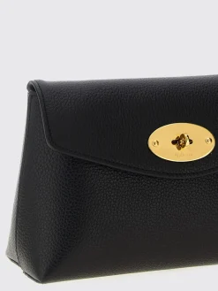 Pouch in pelle a grana Mulberry