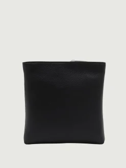 Pouch in pelle sintetica con logo Vivienne Westwood