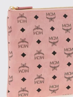 Pouch in Visetos Original Mcm