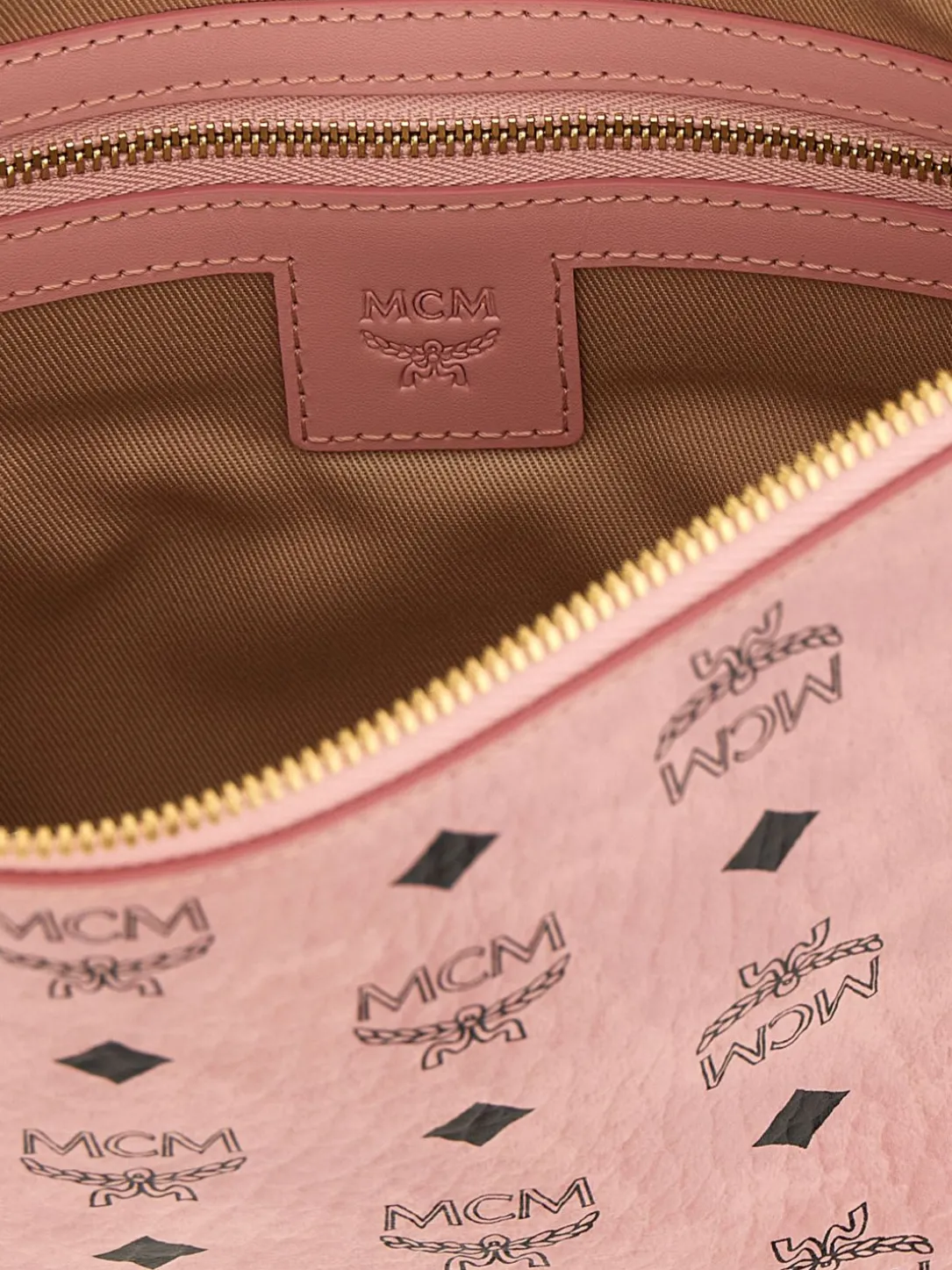 Pouch in Visetos Original Mcm