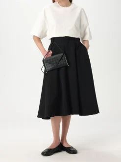 Pouch Solstice Bottega Veneta in nappa intrecciata