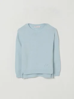 Pullover basic Monnalisa in misto lana