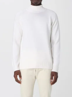 Pullover basic Paolo Pecora in lana vergine