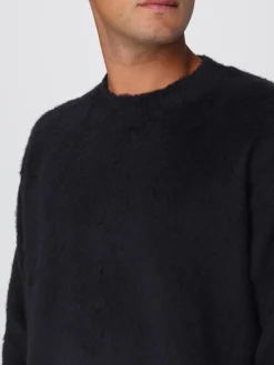 Pullover basic Roberto Collina in shearling