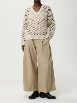 Pullover Brunello Cucinelli in misto lino e seta