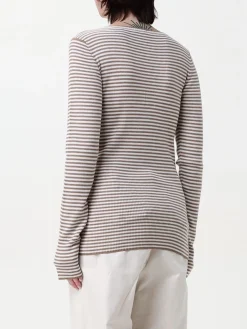 Pullover Brunello Cucinelli in cashmere e seta a righe